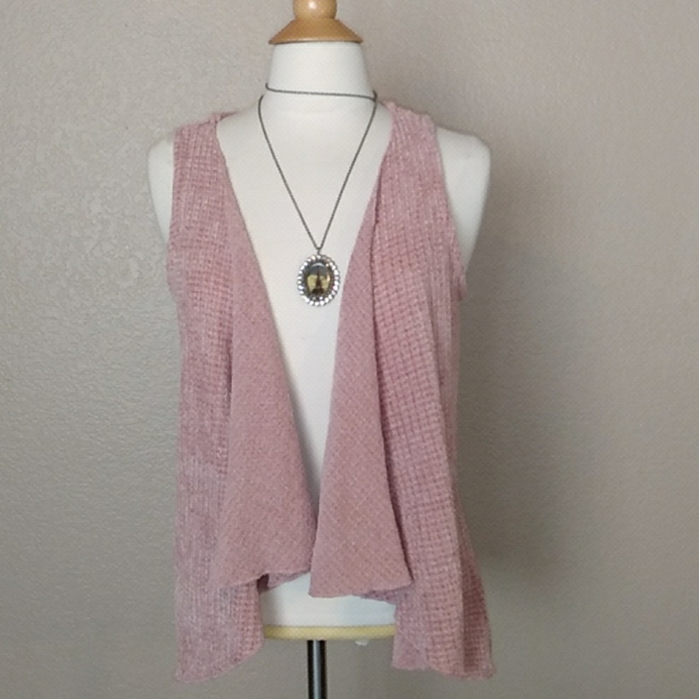 Knitworks | Girls | Pink Sleeveless Vest